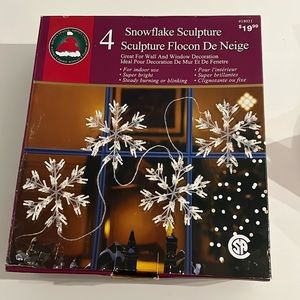 Snowflake Sculpture Lights